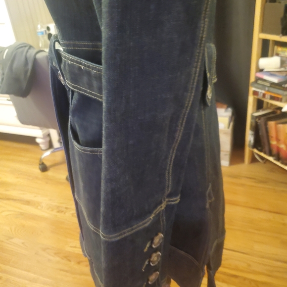 Laundry by Shelli Segal Jean Trench Jacket - Picture 15 of 16